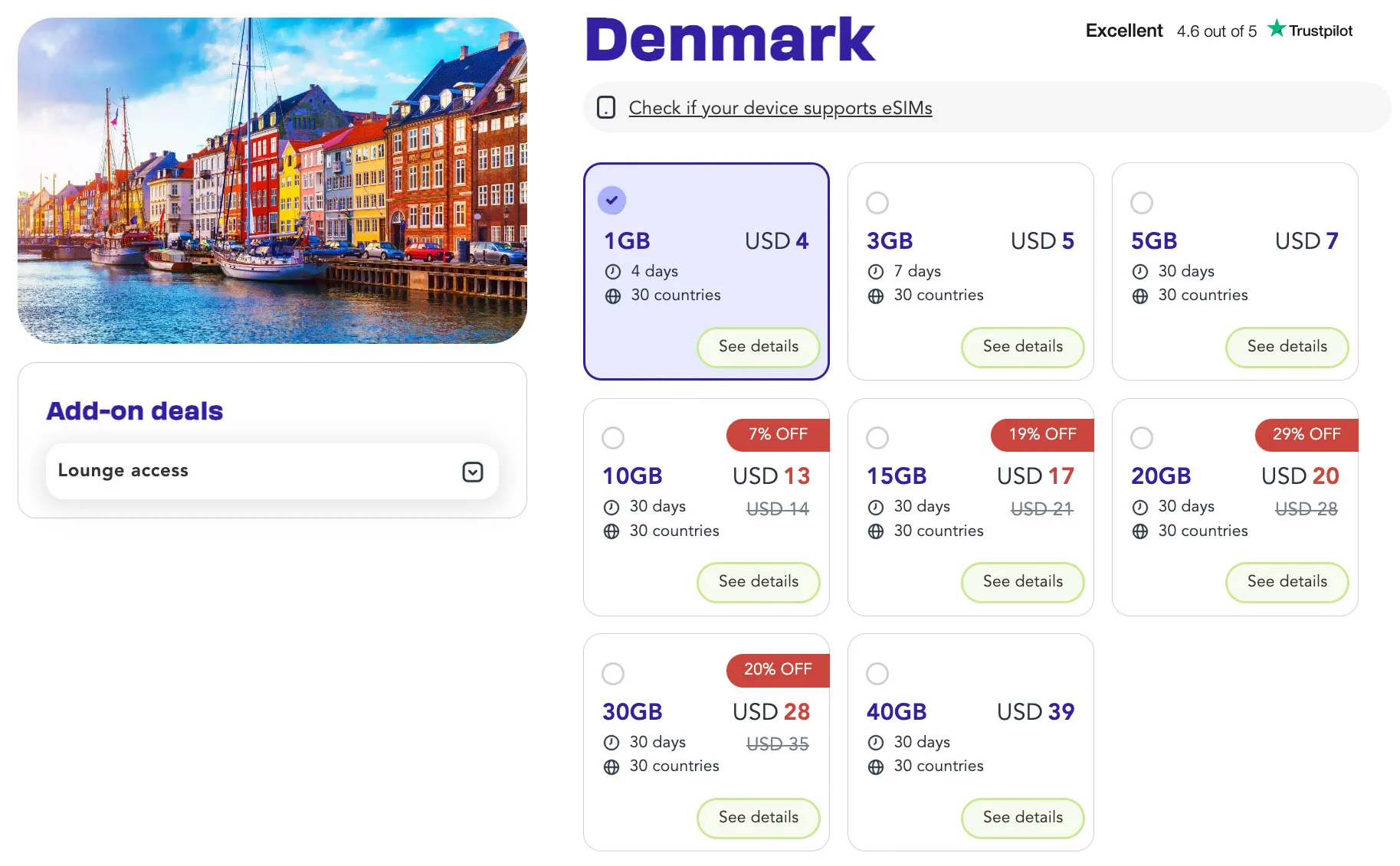 jetpac esim plans for denmark