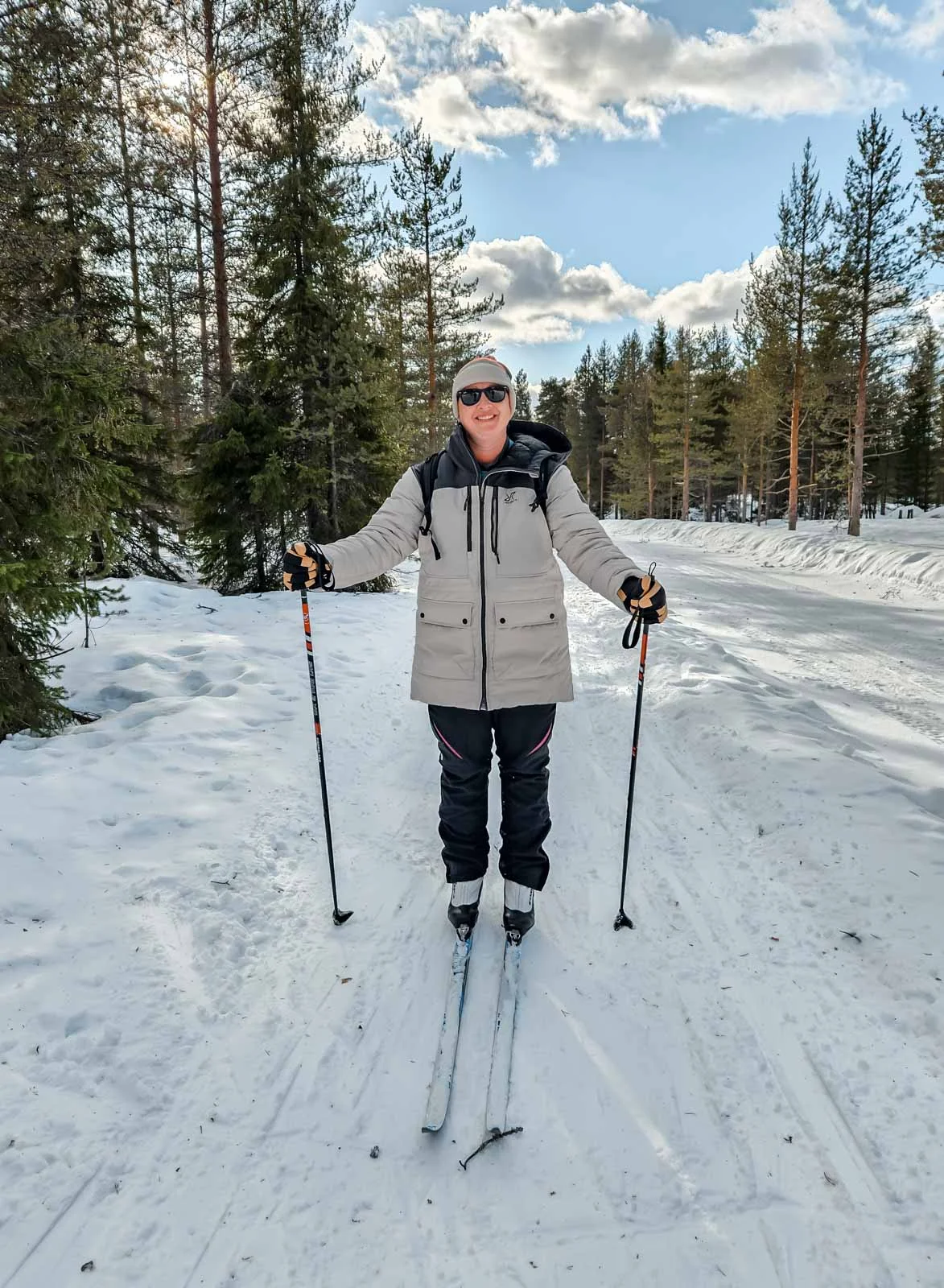 lapland winter park cross country ski 2