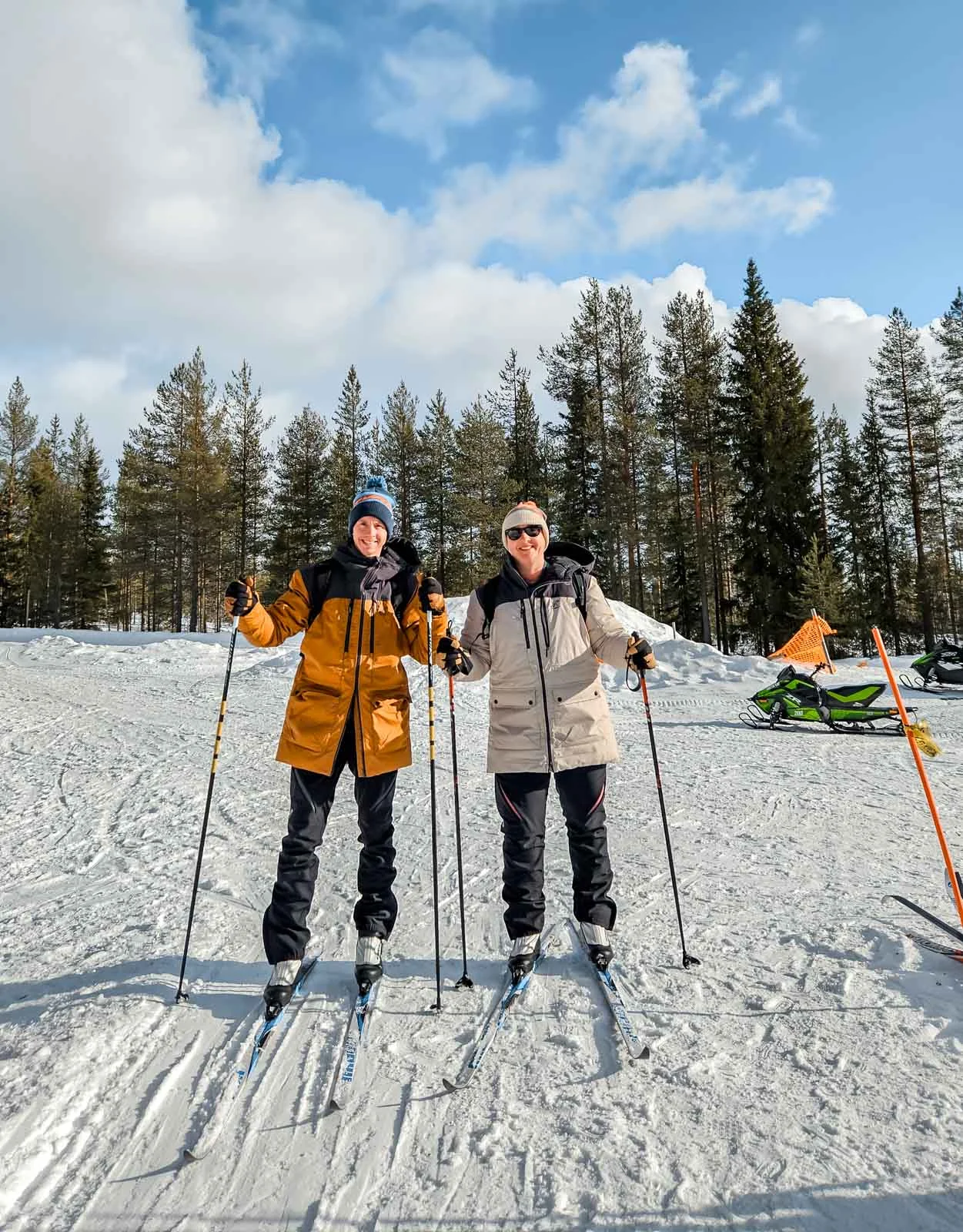 lapland winter park cross country ski 3