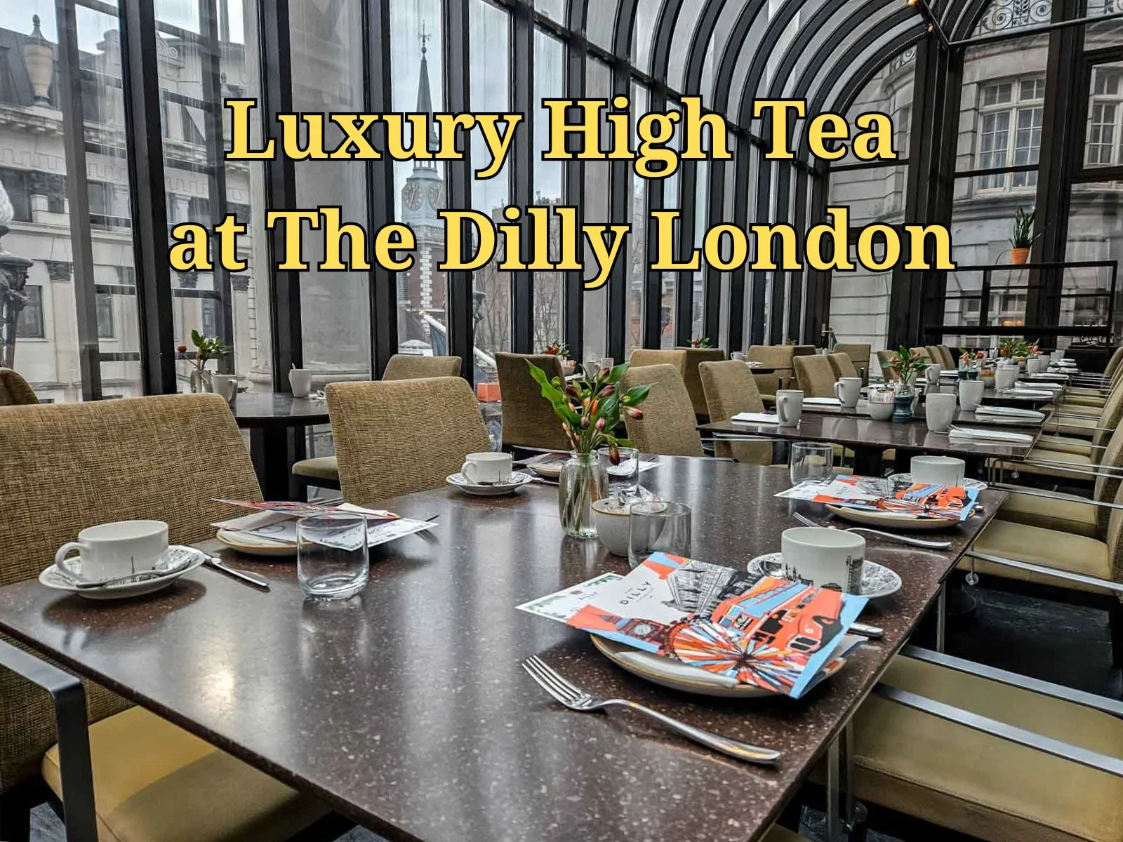 luxury london high tea dilly hotel
