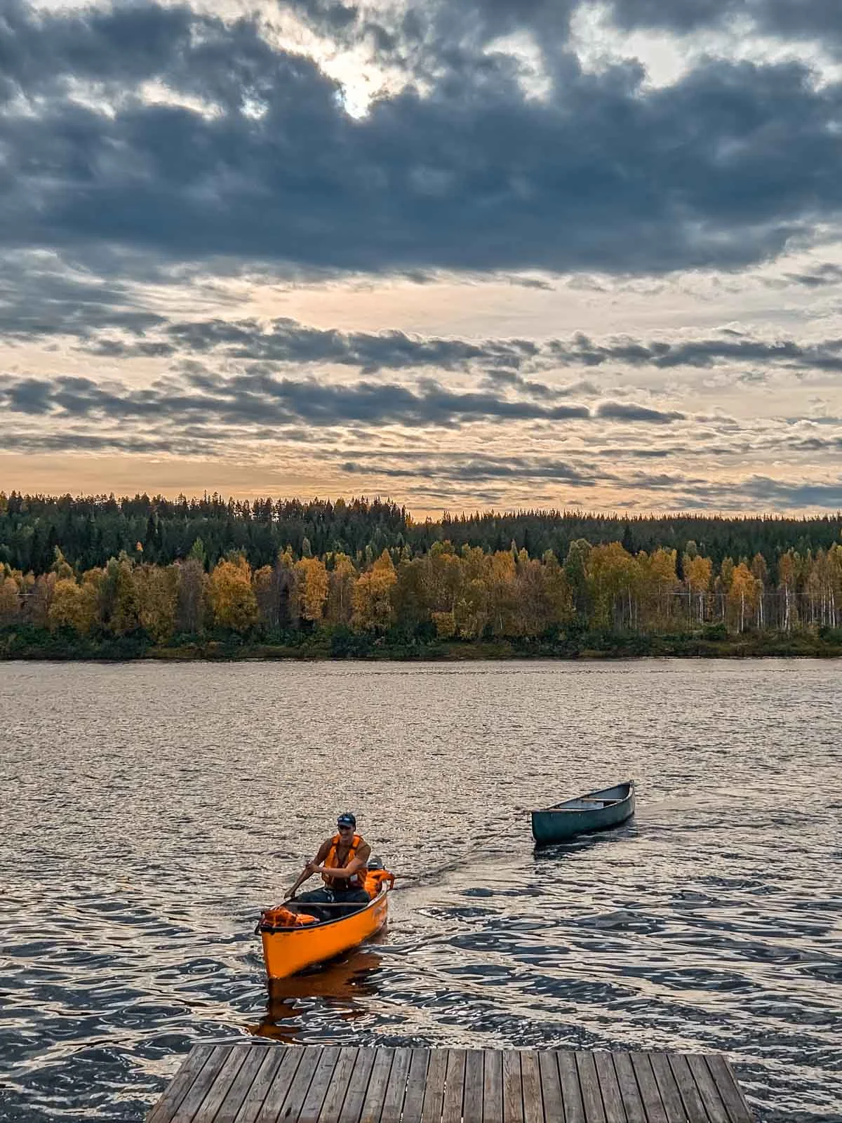 nordic odyssey tours canoe and sauna 1