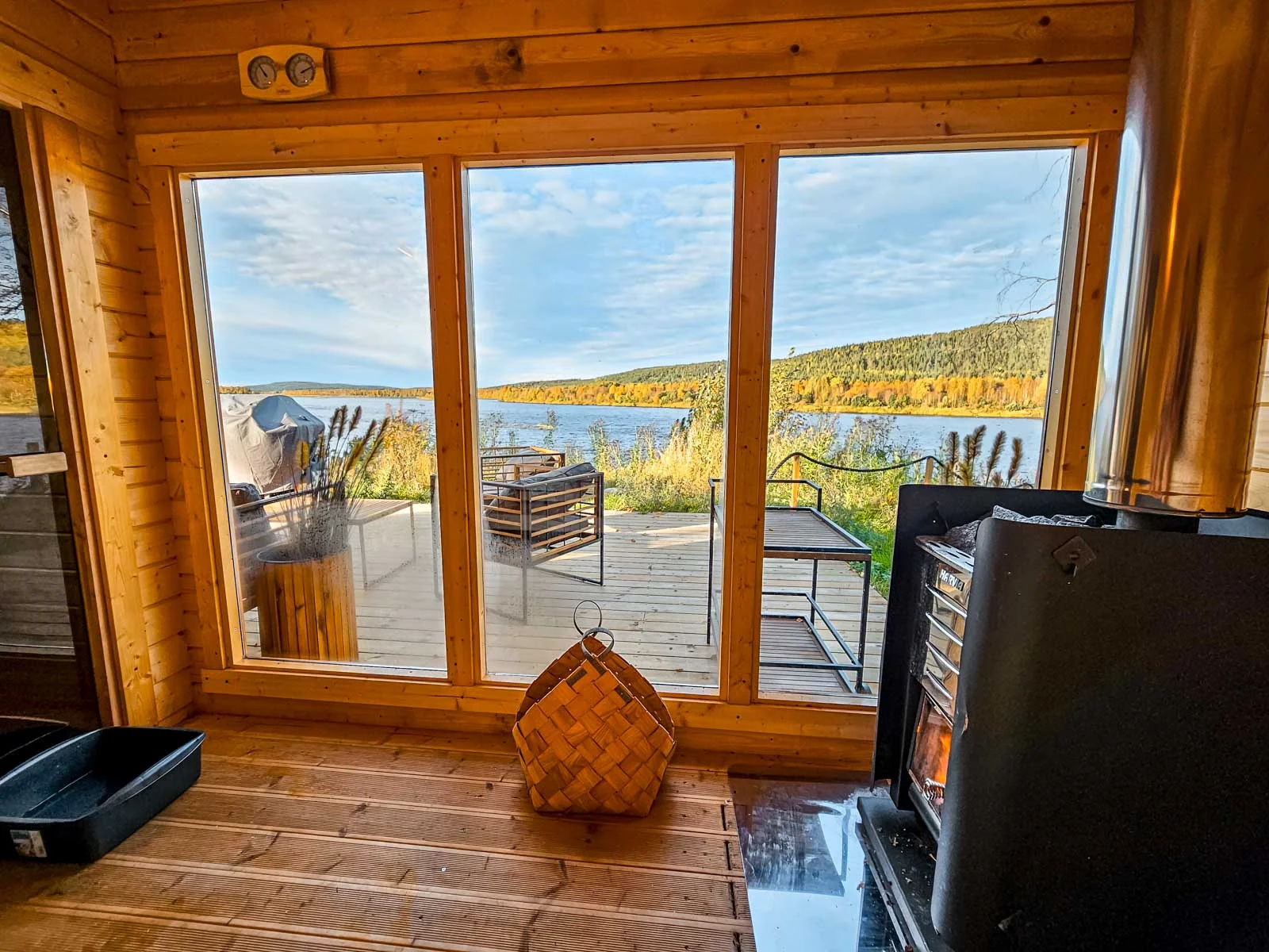 nordic odyssey tours canoe and sauna 5