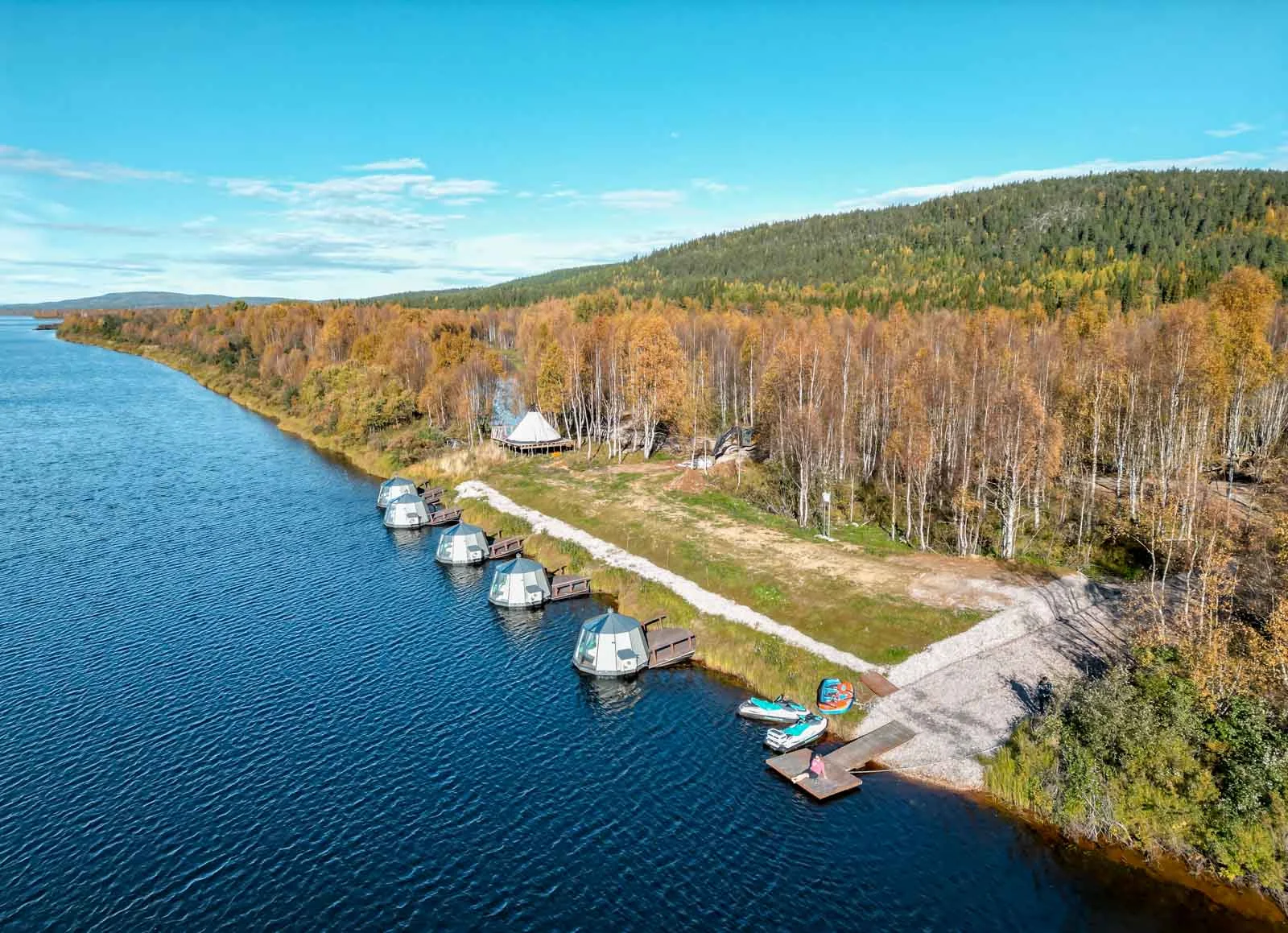nova galaxy village rovaniemi drone 4