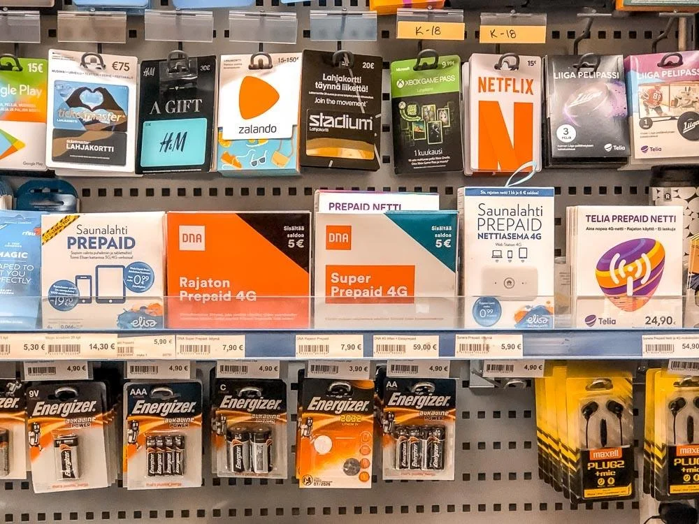 prepaid finland sim card