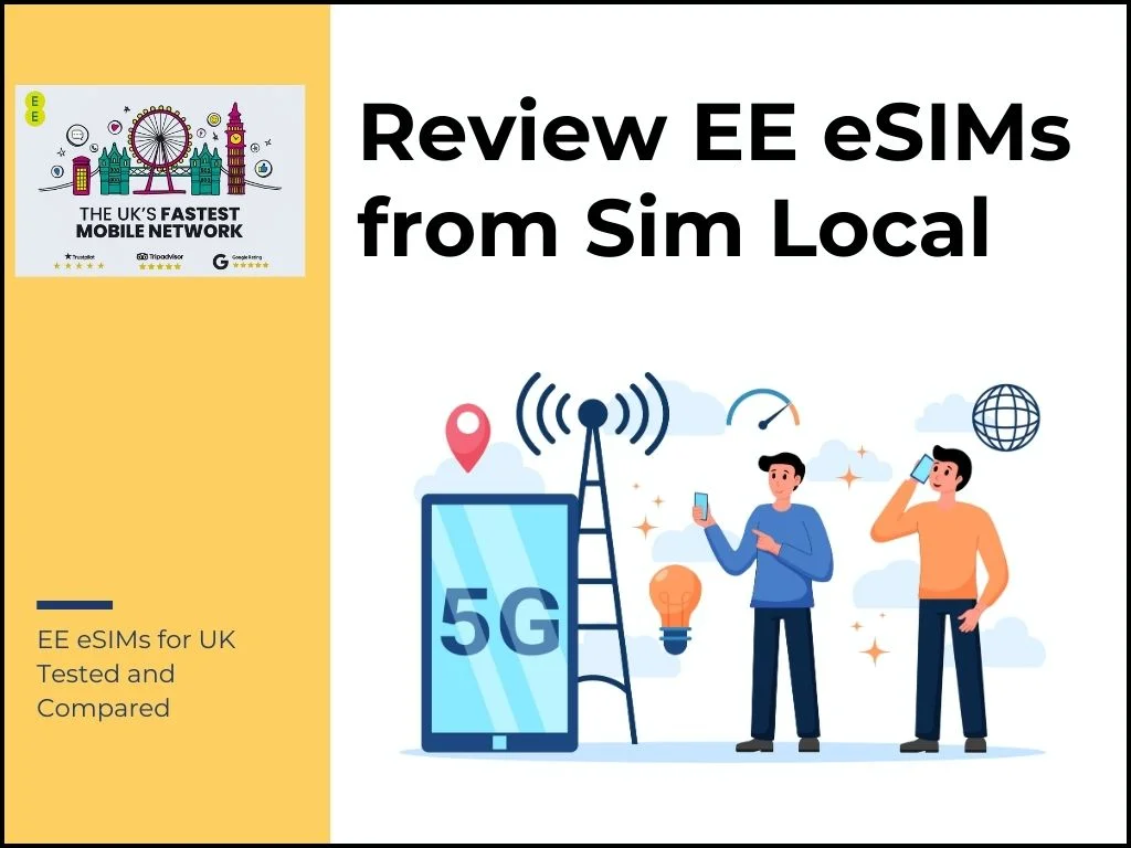 why EE is best eSIM for UK
