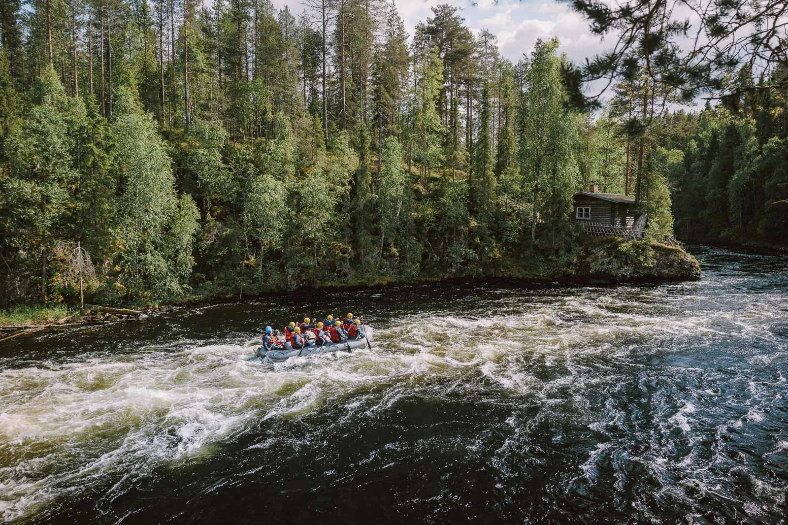 rukakuusamo riverrafting mikkosantasalo