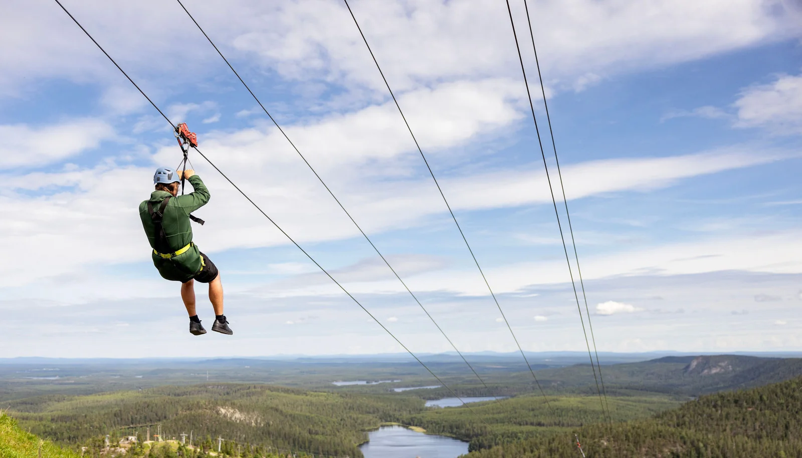 rukakuusamo summer zipline