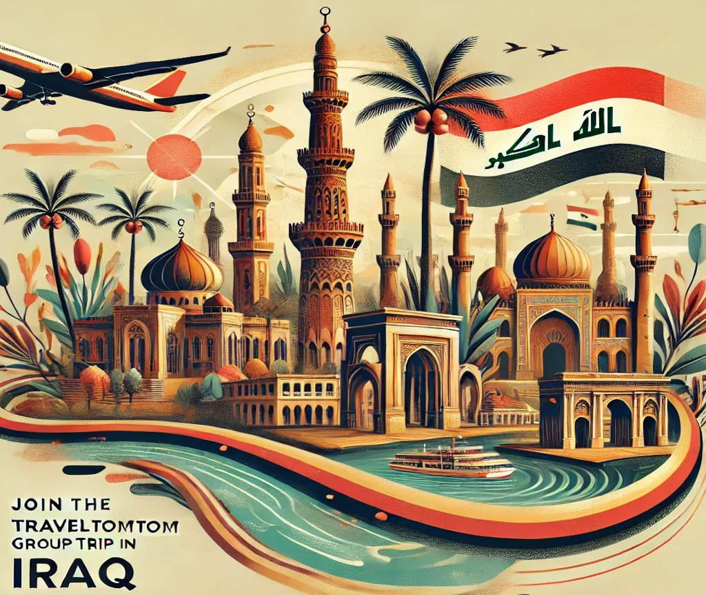traveltomtom group trip iraq april 2025