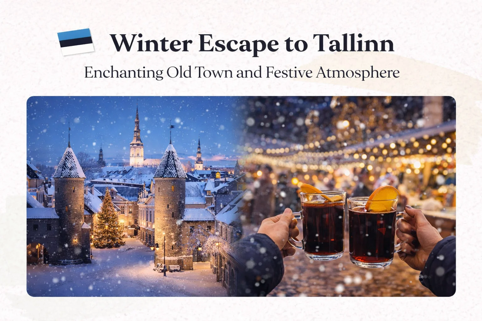 guide for visiting tallinn in winter
