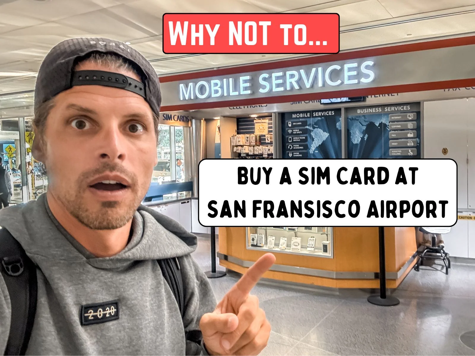 San Francisco airport SIM card guide